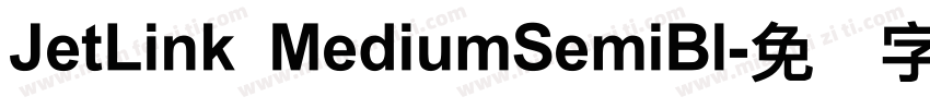 JetLink MediumSemiBl字体转换